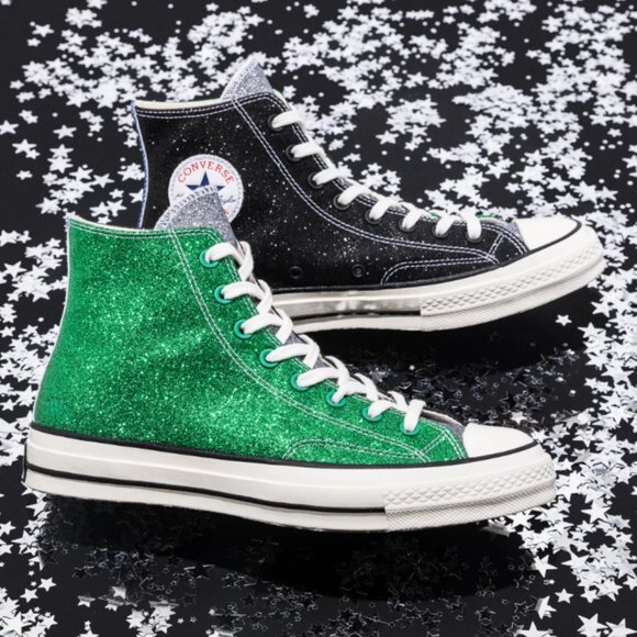 Converse Other - RARE UNISEX JW Anderson x Converse Chuck 70 High Glitter Pack High Tops